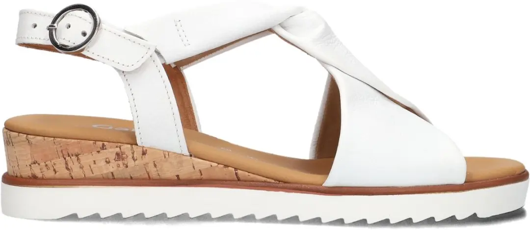 Gabor Damen Sandalette Genua in weiss
