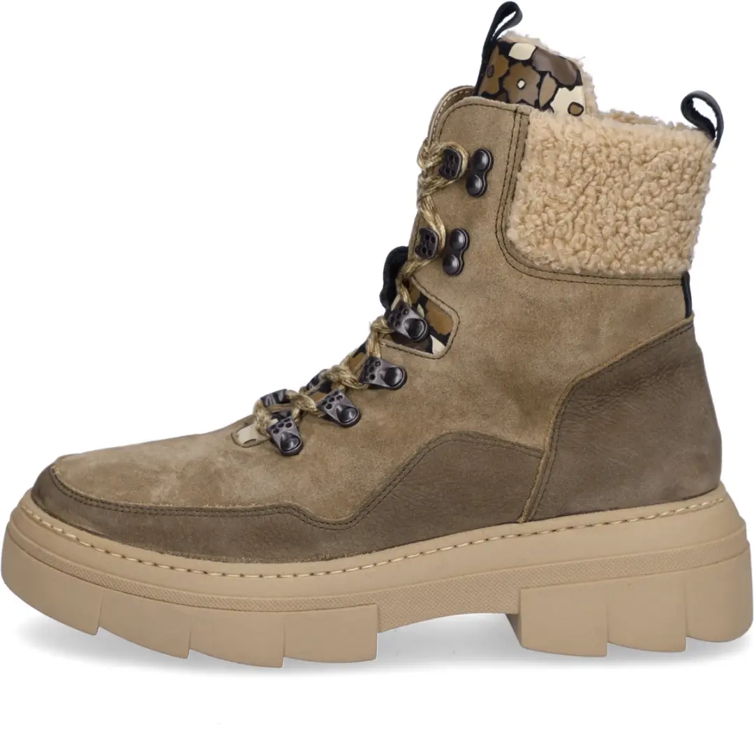 Wäldlaufer Saiga Dames Veterlaars - Taupe - afbeelding 3 van 6