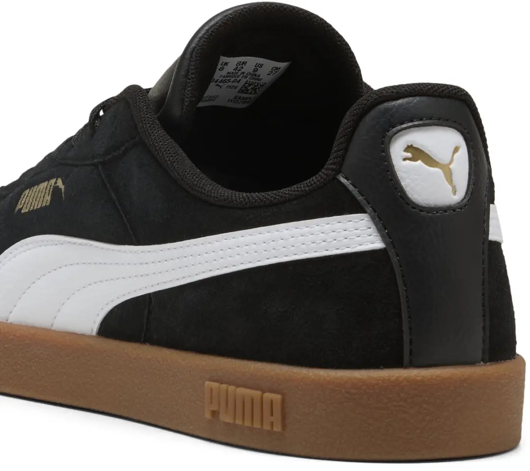 PUMA Club II Indoor ESD - Maat 43 - Zwart/Goud