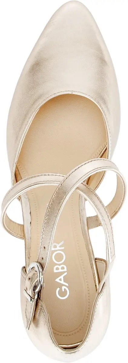Gabor Dames Slingbacks 3002.02 Goud - Maat 38