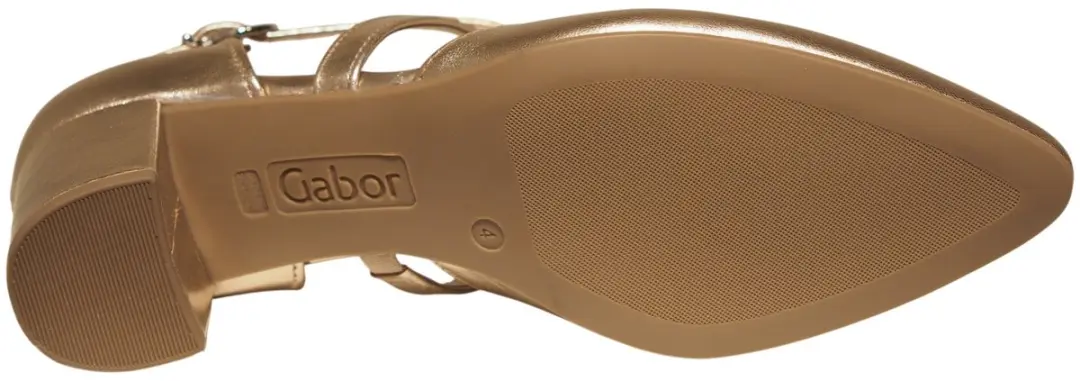 Gabor Dames Slingbacks 3002.02 Goud - Maat 38