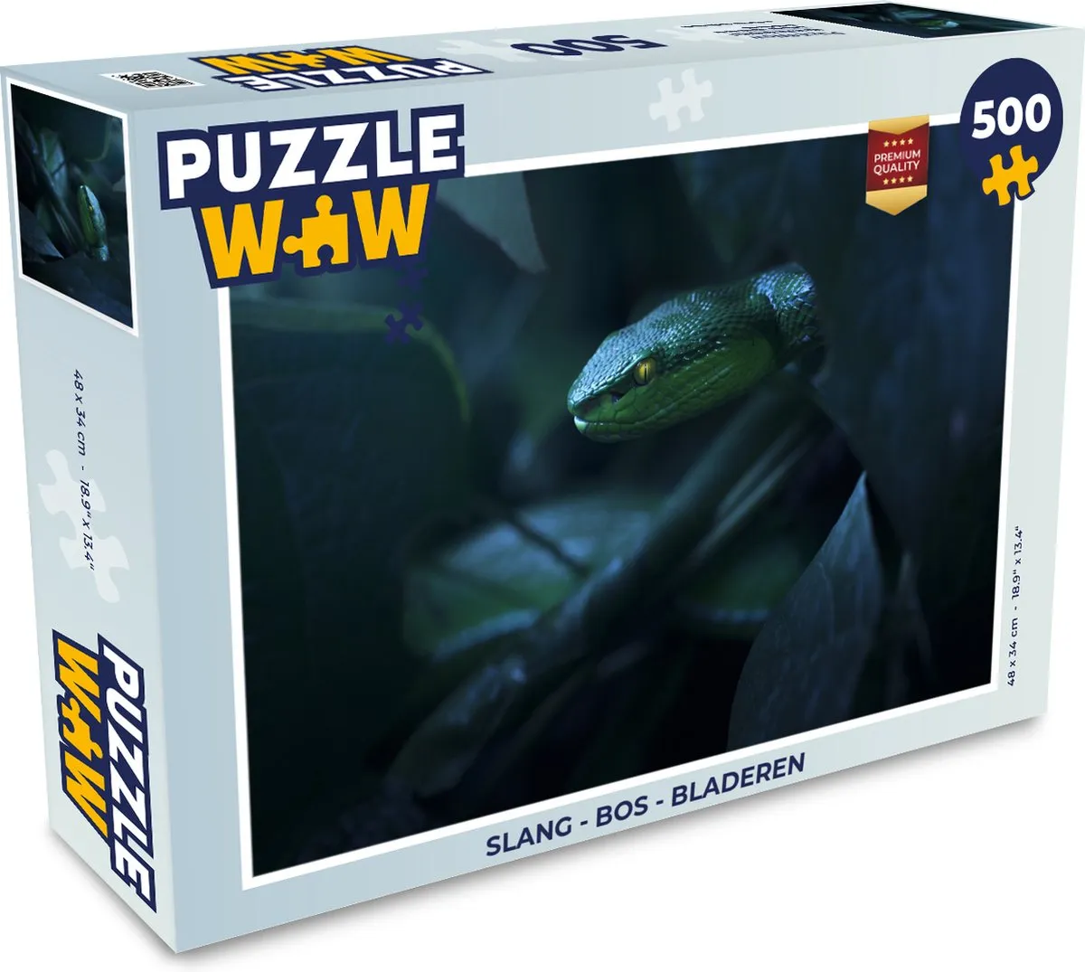 PuzzleWow Slang Bos Legpuzzel 500 Stuks