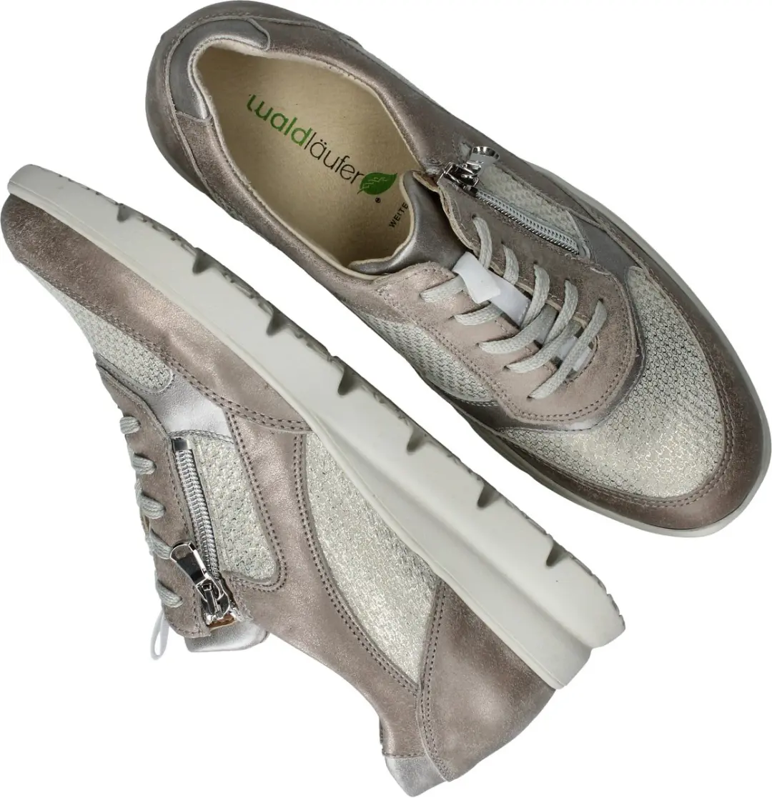 Wäldlaufer Bruni Veterschoenen - Zilver