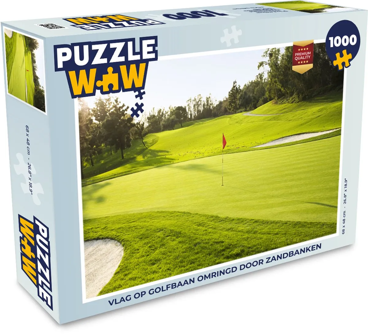 PuzzleWow Legpuzzel 1000 Stuks