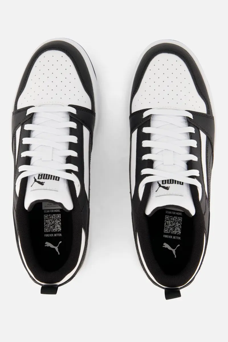 PUMA Rebound v6 Sneakers 307809 - Zwart/Wit - afbeelding 5 van 6