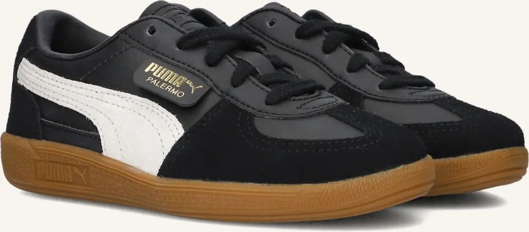 PUMA Palermo Ps Sneakers - Kinderen Zwart - afbeelding 2 van 6