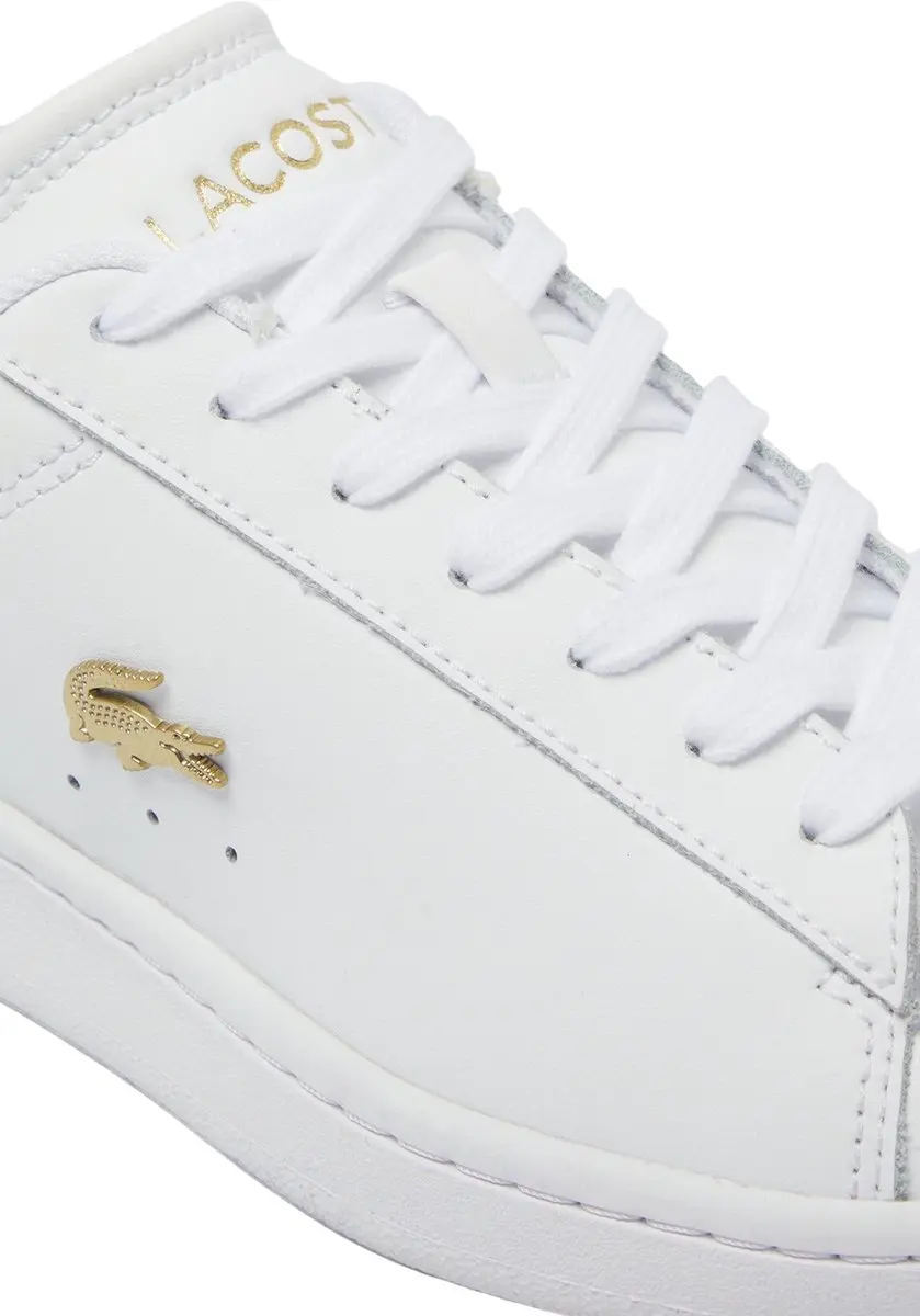 Lacoste Carnaby Sneakers Dames 41 - Wit/Goud