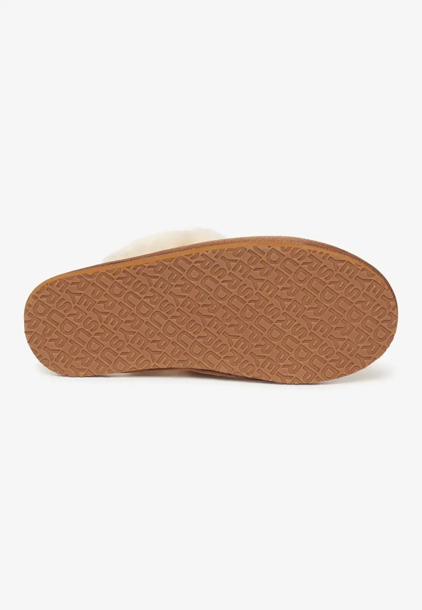 Superdry Suède Mule Pantoffels - Dames - Maat 56 - Tan - afbeelding 5 van 6