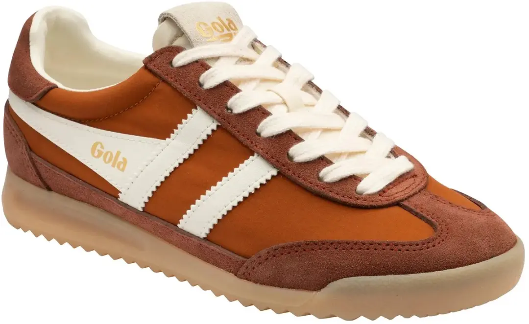 Gola Firefly CLB577 Schoenen - 41 - Otter/Dark Brown/Off White - afbeelding 6 van 6