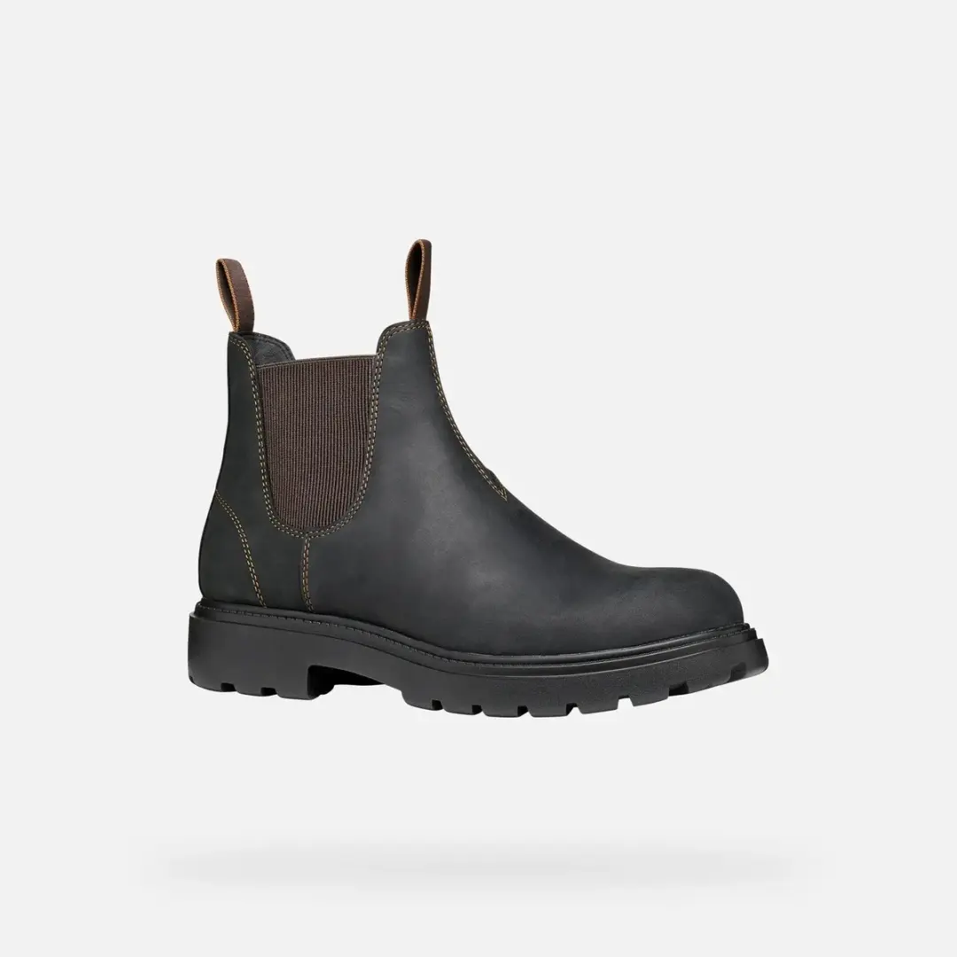 GEOX U66NND_000FF Herenschoenen - 41 - Noir/Marron