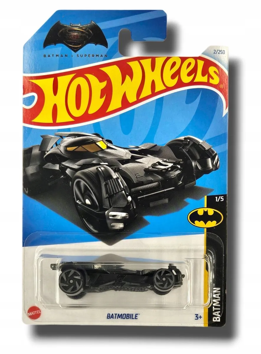 Hot Wheels Batmobile HTC83 Verzamelobject - Zwart