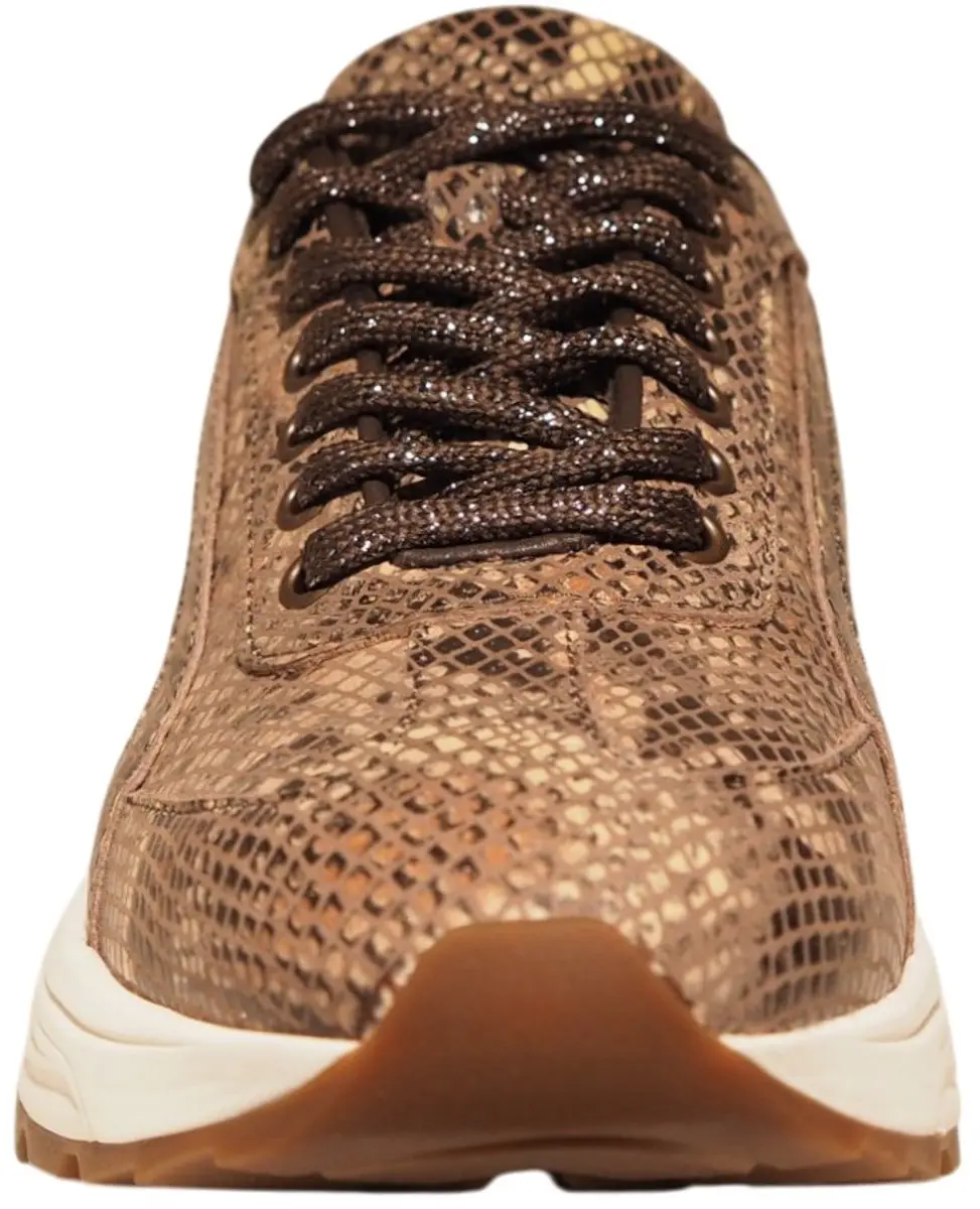 Xsensible Bailey Stretchwalker Sneakers - Bruin - 38