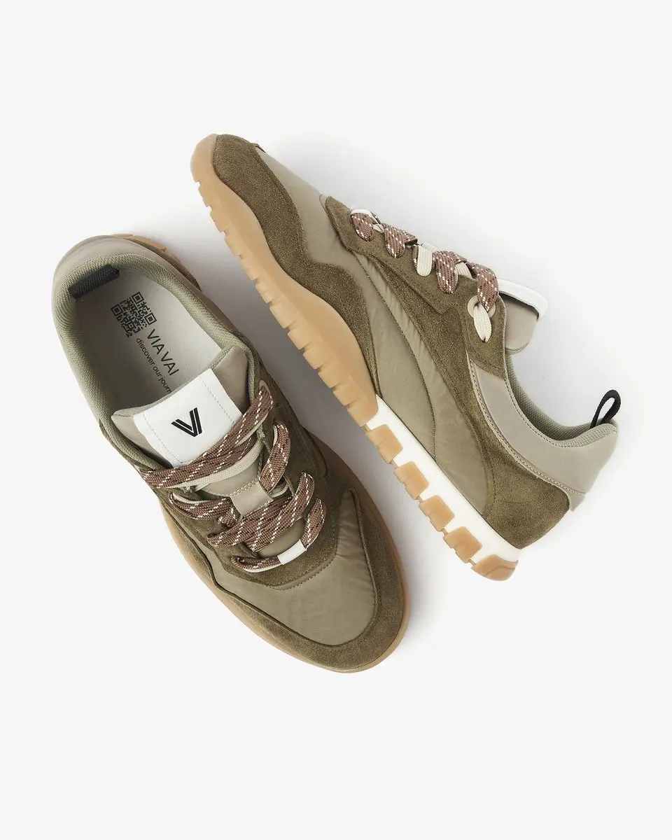 VIA VAI Frenkie Aaron Sneakers - Groen