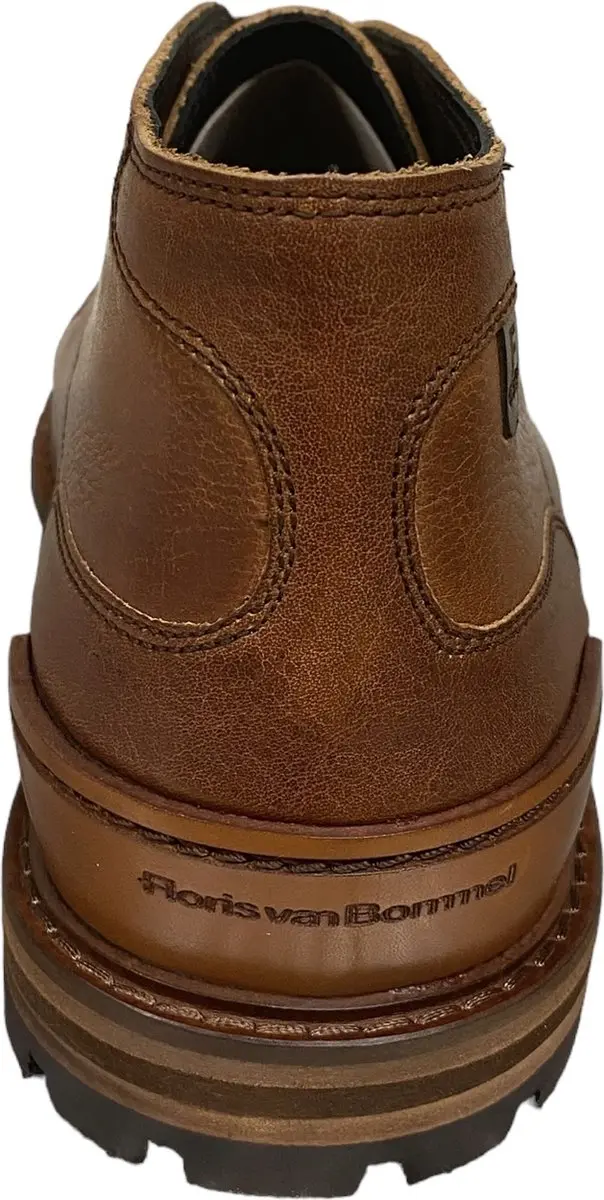 Floris van Bommel Crepi 11.14 Veterschoenen - Cognac