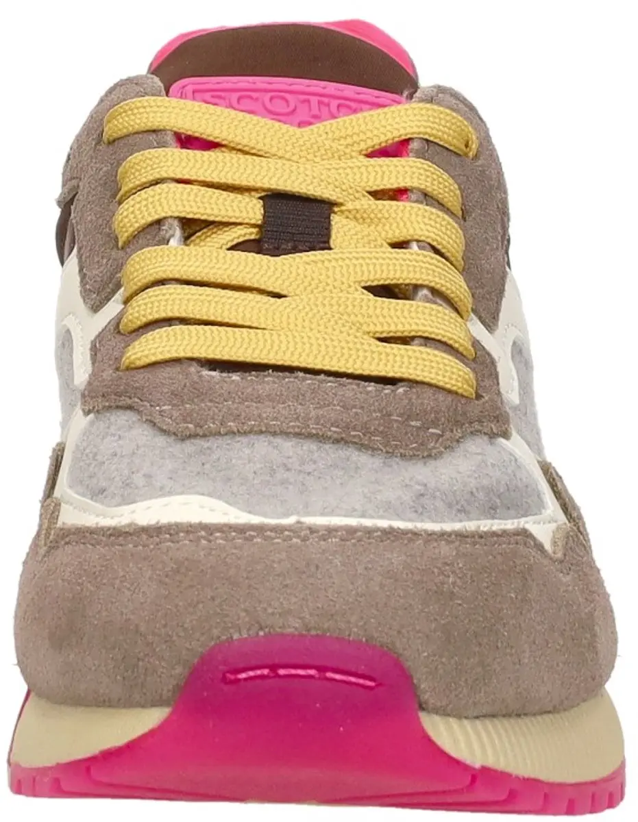 Scotch & Soda Vivi Sneakers Laag - Taupe - 36 - afbeelding 3 van 6
