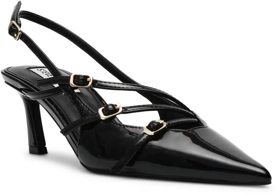 Steve Madden Liana Dames Pumps - Zwart - Maat 40