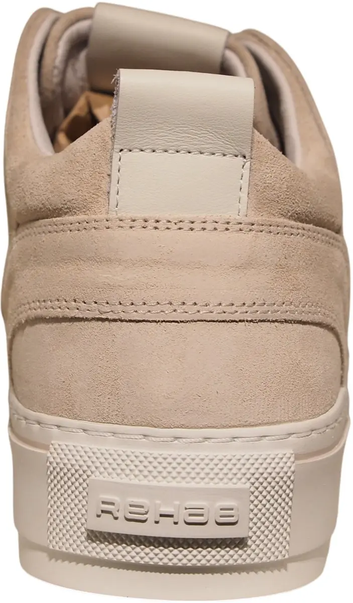 Rehab Creon Suede Combi Heren Sneakers - Beige - 42 - afbeelding 5 van 6