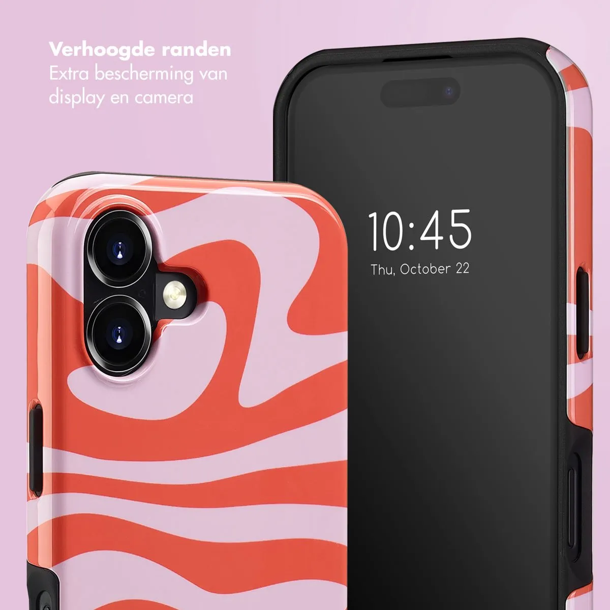 Selencia Hoesje iPhone 16 Dream Swirl Pink - MagSafe