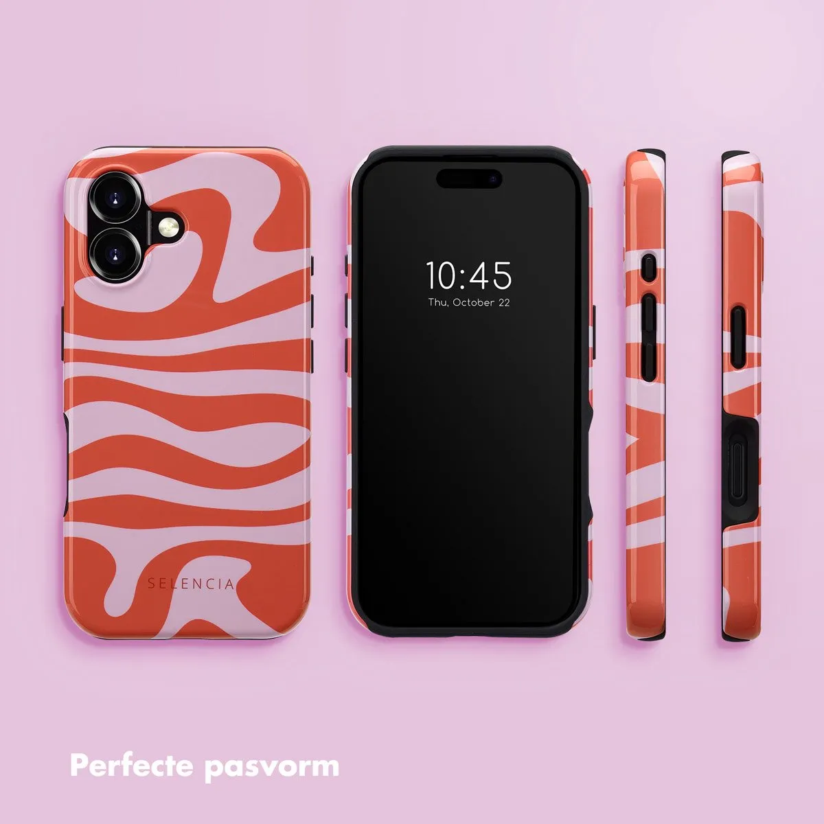 Selencia Hoesje iPhone 16 Dream Swirl Pink - MagSafe - afbeelding 6 van 6