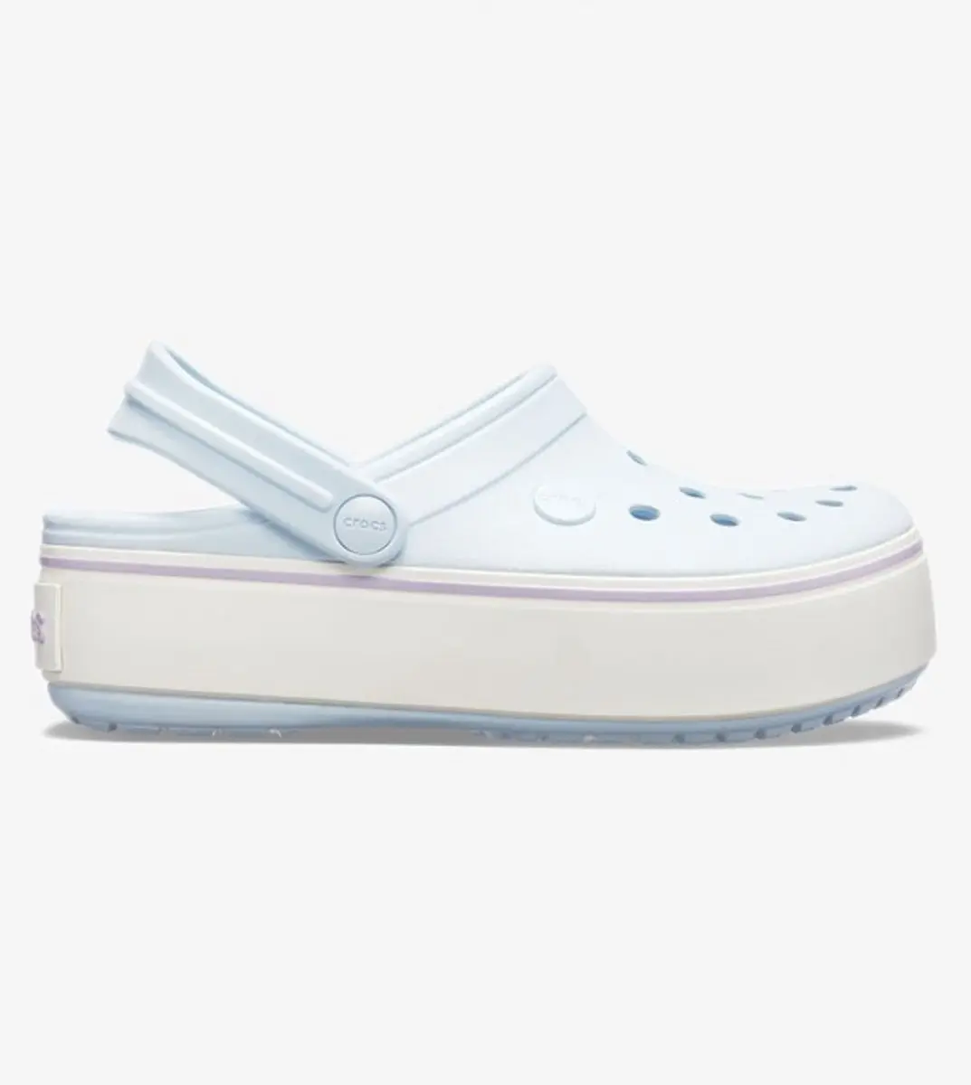 Crocs Crocband Platform Clog Mineral Blue Maat 29/30 US C12