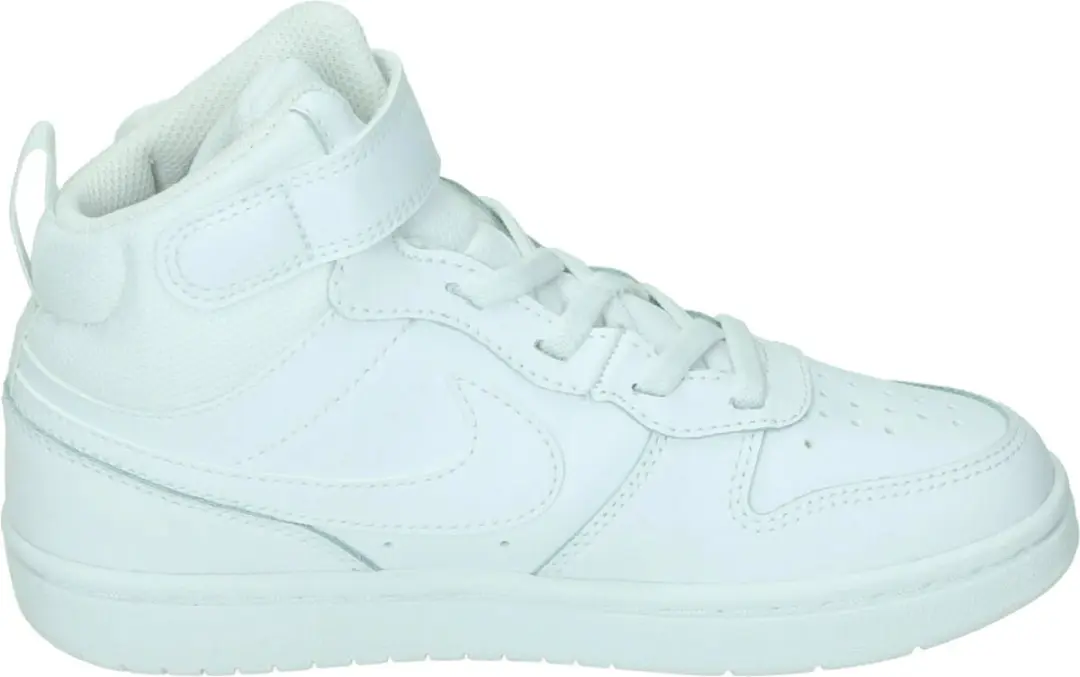 Nike Court Borough Mid 2 Kinderschoenen 28 - Wit