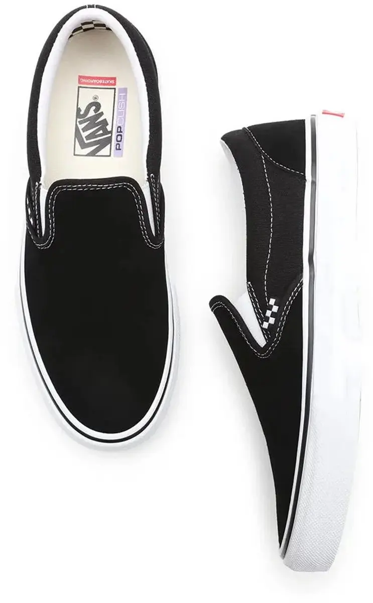 Vans Slip-On Sneakers SR - Zwart