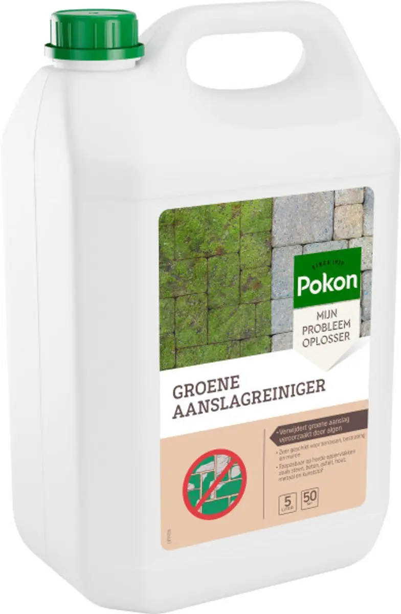 Pokon Groene Aanslag Reiniger 5L - Kant-en-klaar - afbeelding 2 van 4