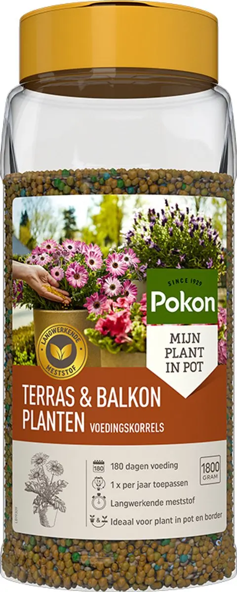 Pokon Terras & Balkon Plantenvoeding 1800g
