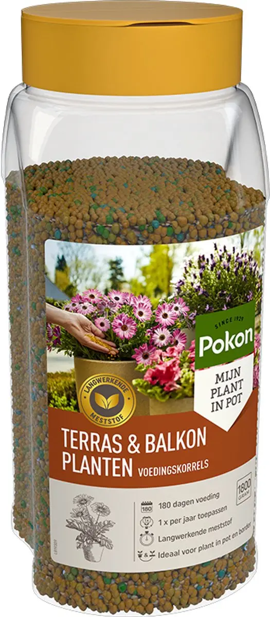 Pokon Terras & Balkon Plantenvoeding 1800g - Osmocote - afbeelding 2 van 5