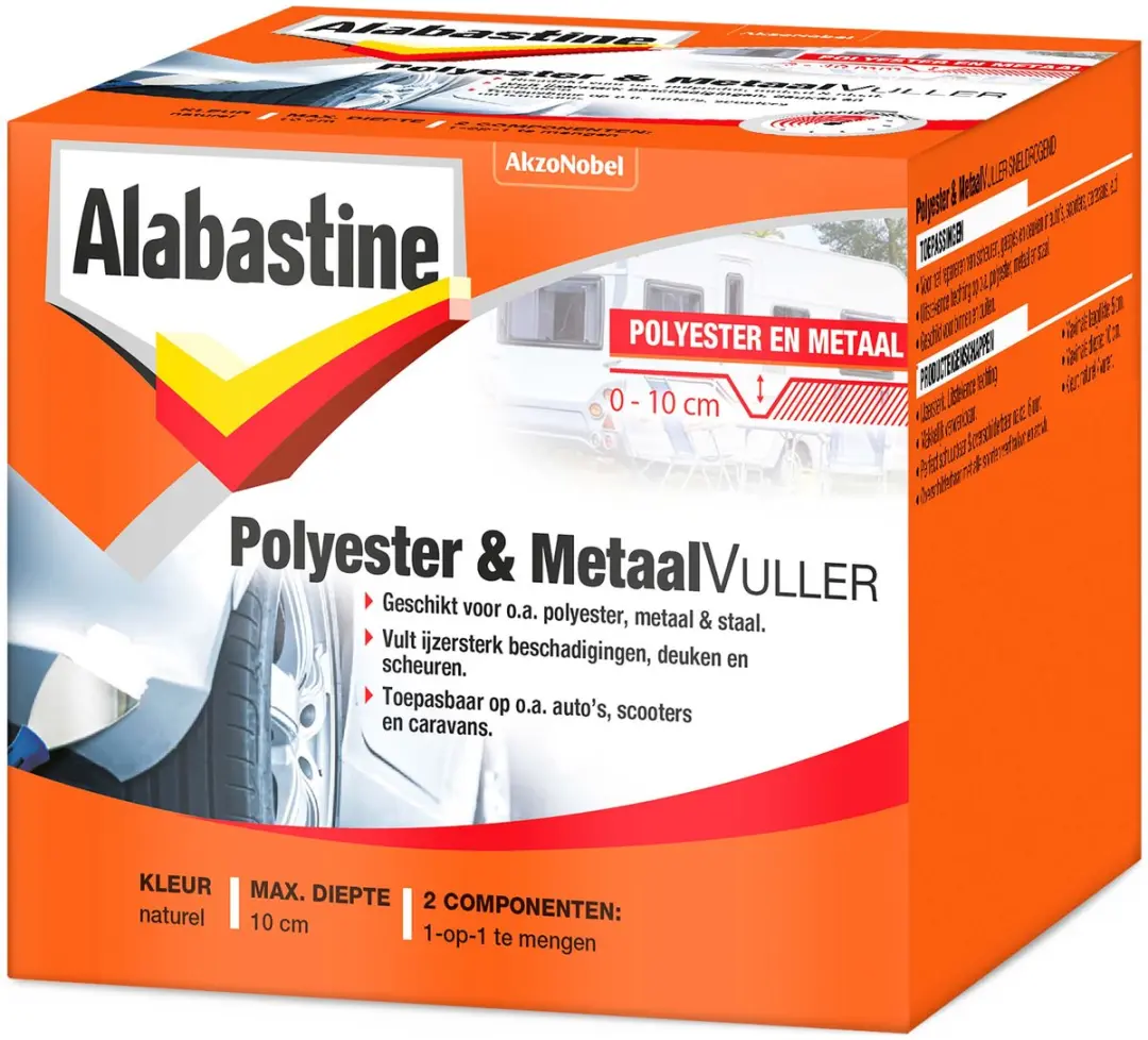 Alabastine Polyester & Metaal Vuller 300g