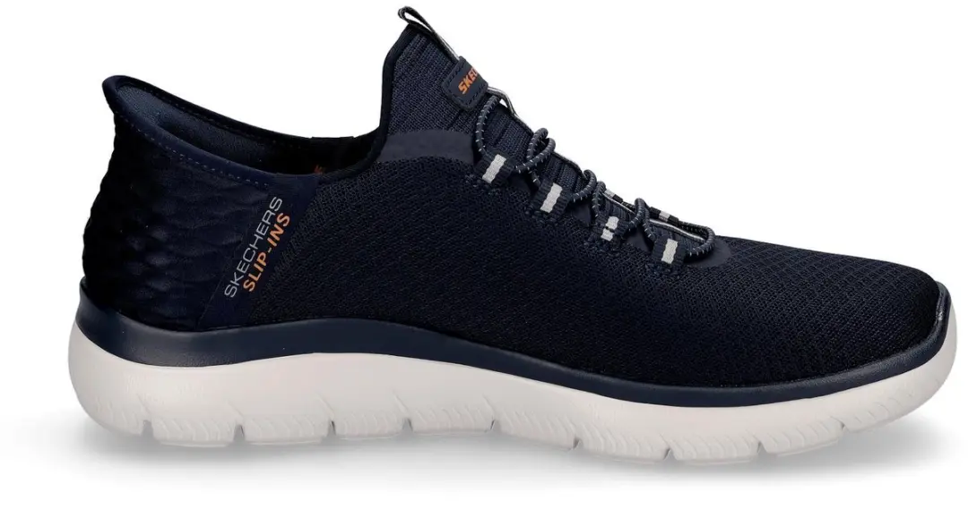 Skechers SUMMITS HIGH RANGE Heren Instappers - 43 - Donkerblauw - afbeelding 4 van 6