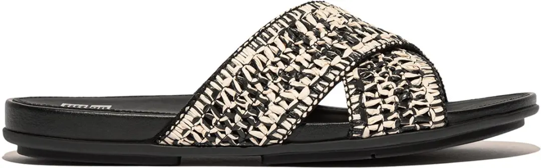FitFlop Dames sandalen Gracie Woven Cross Slides JA8