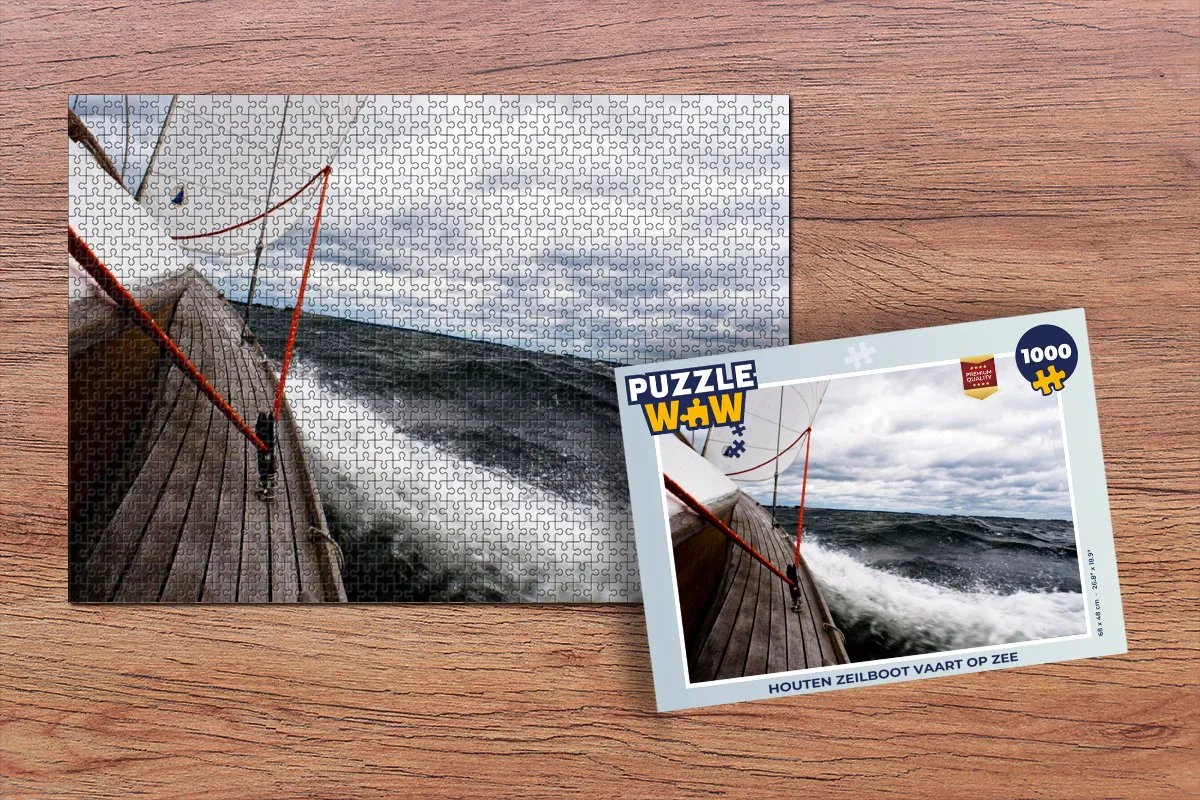 PuzzleWow Zeilboot Legpuzzel 1000 Stuks