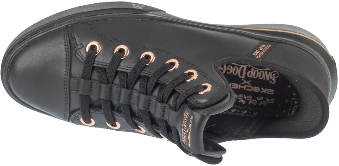 Skechers Slip-Ins Snoop One OG Leather Sneakers 186001-BBK - Zwart