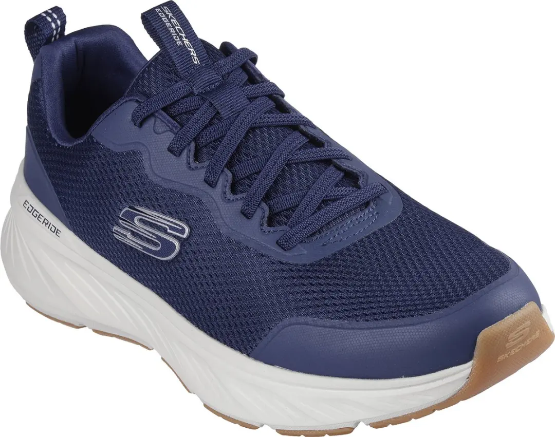 Skechers Edgeride Heren Sneakers - Blauw - afbeelding 3 van 6