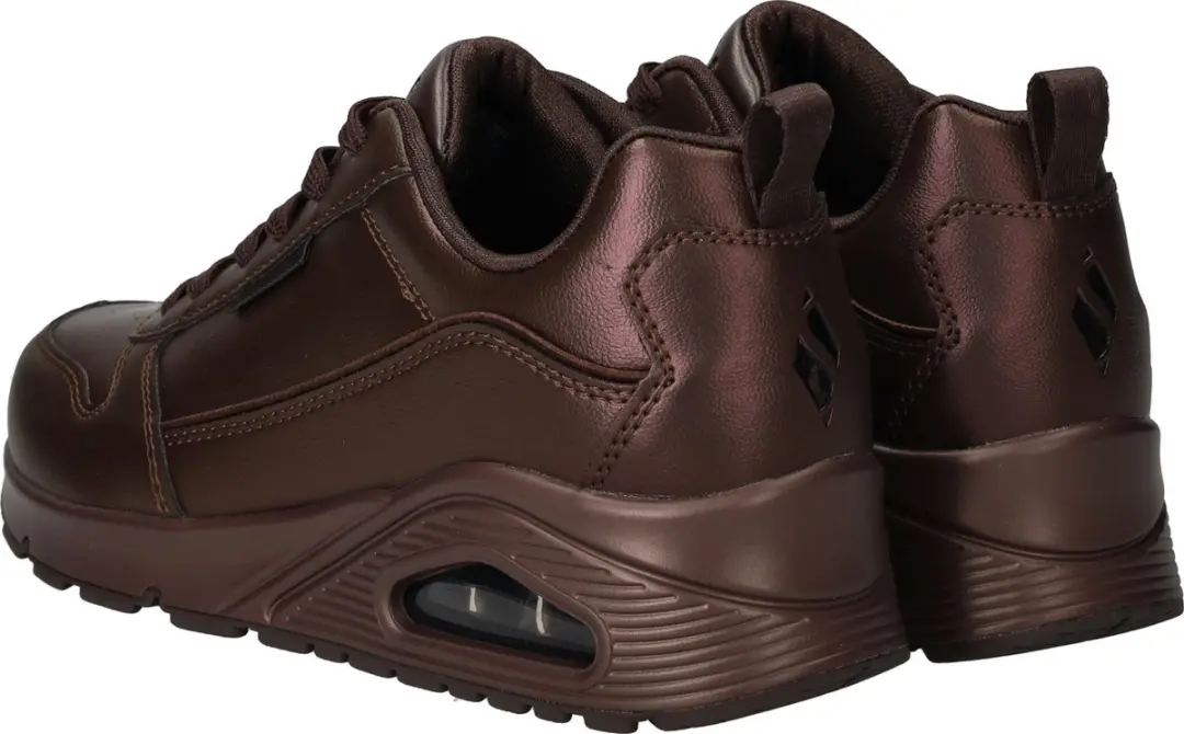 Skechers Uno Galactic Gal Dames Sneakers - Chocolate - afbeelding 5 van 6