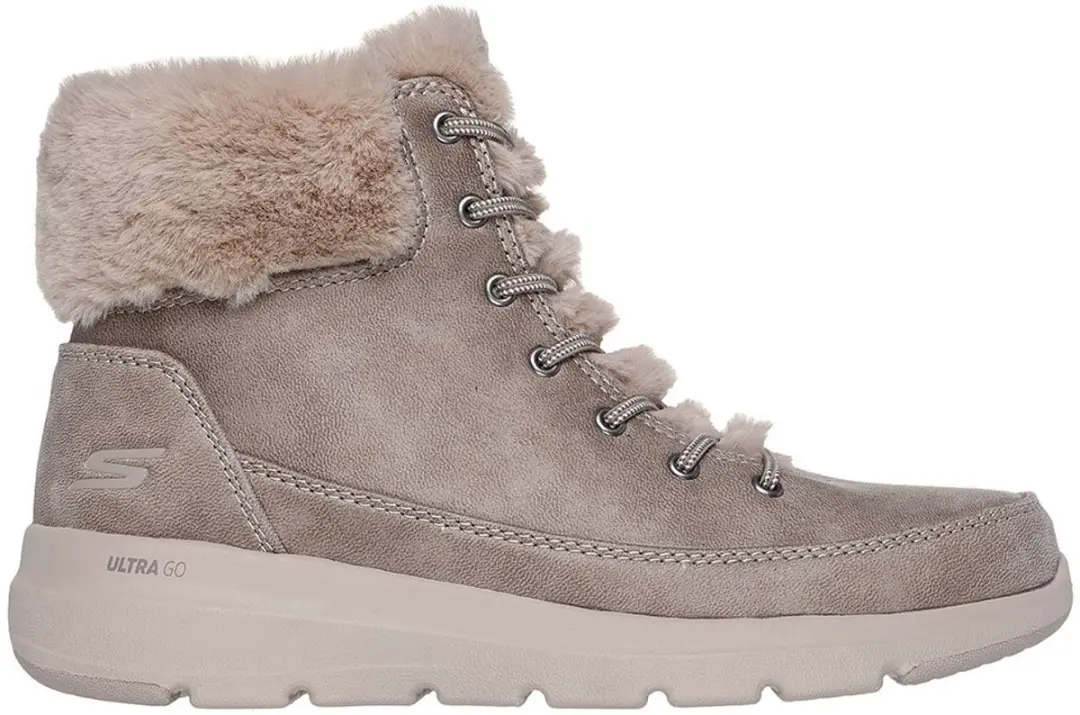Skechers Glacial Ultra Enkellaarsjes 41 - Taupe - afbeelding 4 van 6