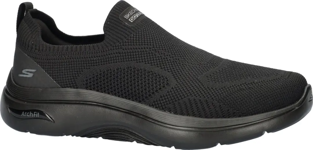 Skechers Arch Fit Go Walk Heren Instapsschoen 44 - Zwart - afbeelding 3 van 6