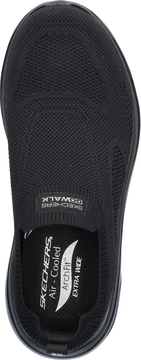 Skechers Arch Fit Go Walk Heren Instapsschoen 44 - Zwart - afbeelding 6 van 6