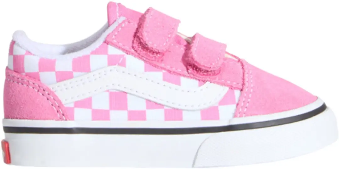 Vans Old Skool V Junior Sneakers - 21 - Roze/Wit