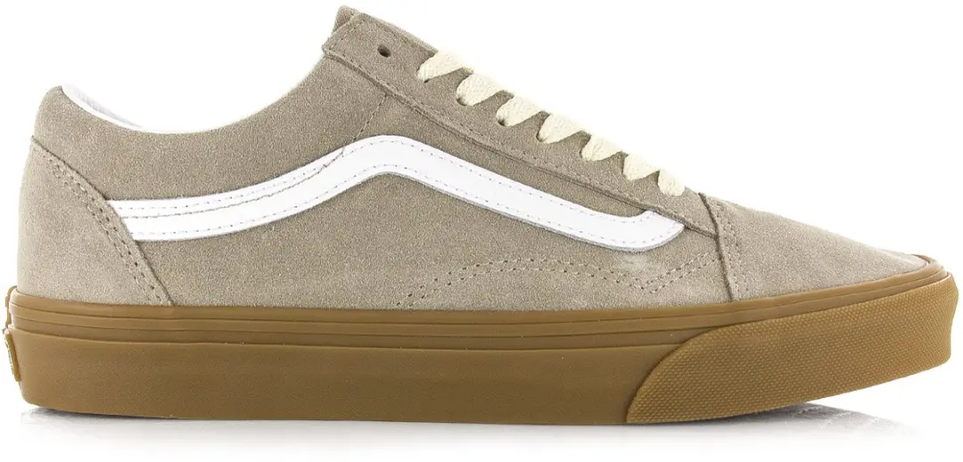 Vans Old Skool Gum Aluminum Lage Sneakers 42
