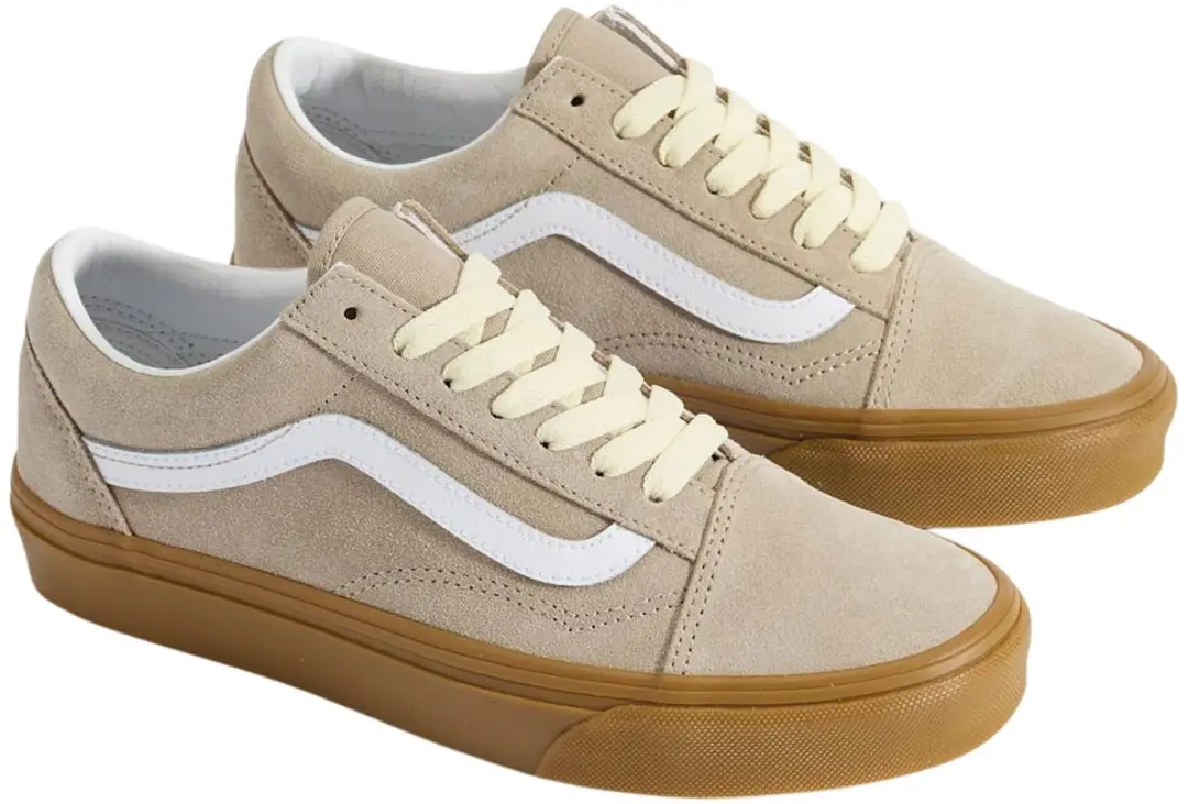 Vans Old Skool Gum Aluminum Lage Sneakers 42