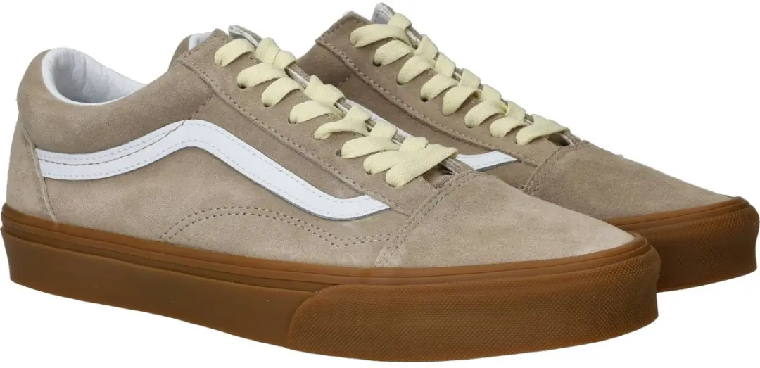 Vans Old Skool Gum Aluminum Lage Sneakers 42
