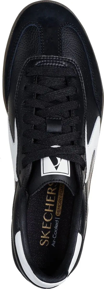 Skechers Hotshot Kick-off Dames Sneakers - Zwart/Wit