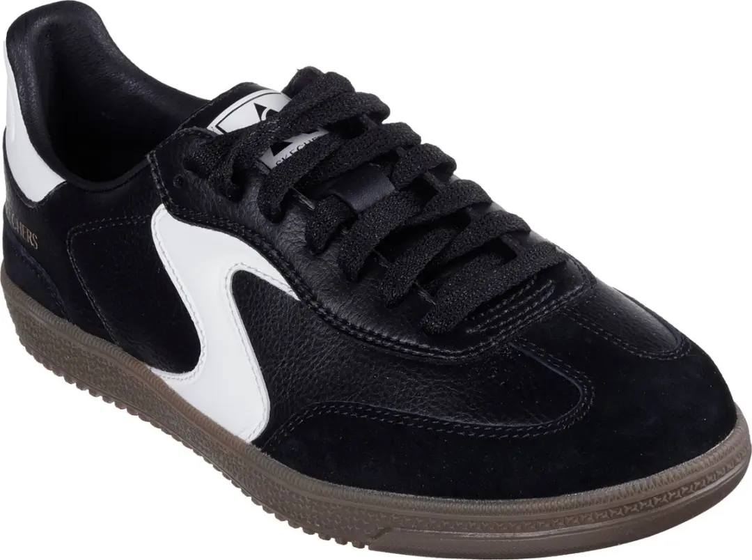 Skechers Hotshot Kick-off Dames Sneakers - Zwart/Wit