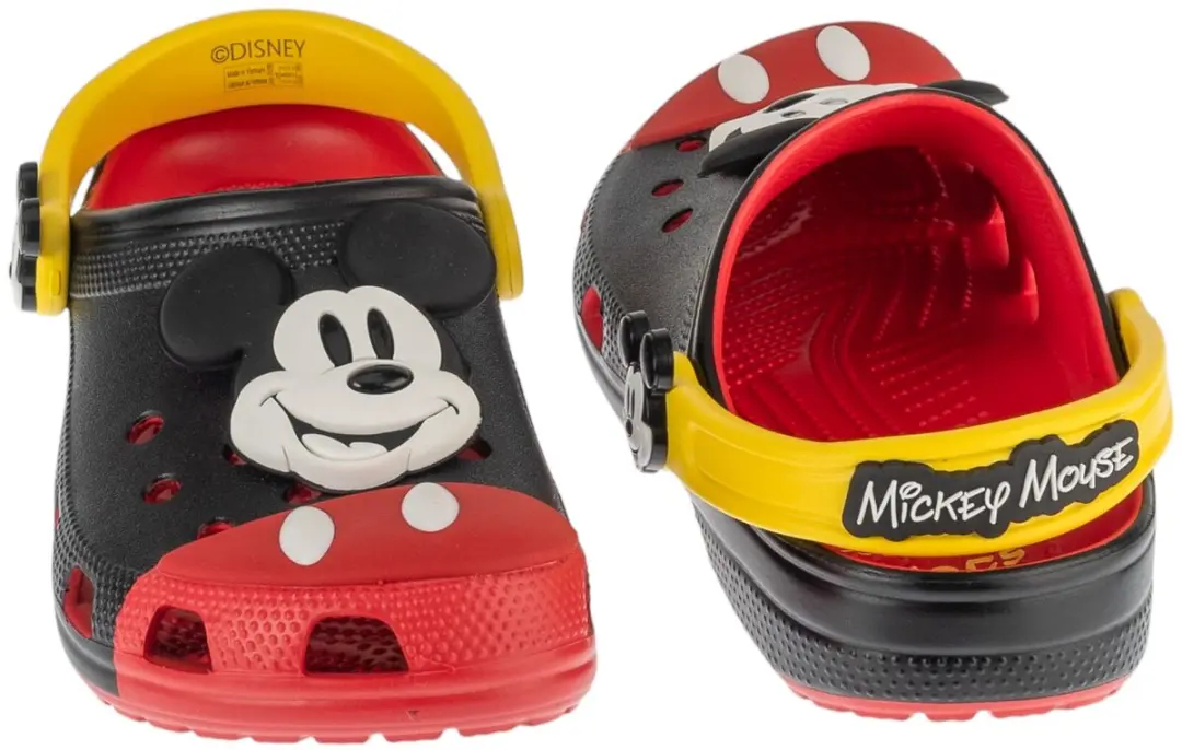 Crocs Mickey Mouse Classic Clog 212295-90H - Zwart 36/37