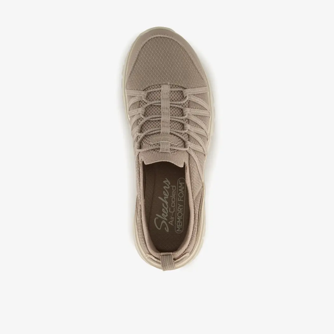 Skechers Graceful Purecrush Dames Sneakers - Beige