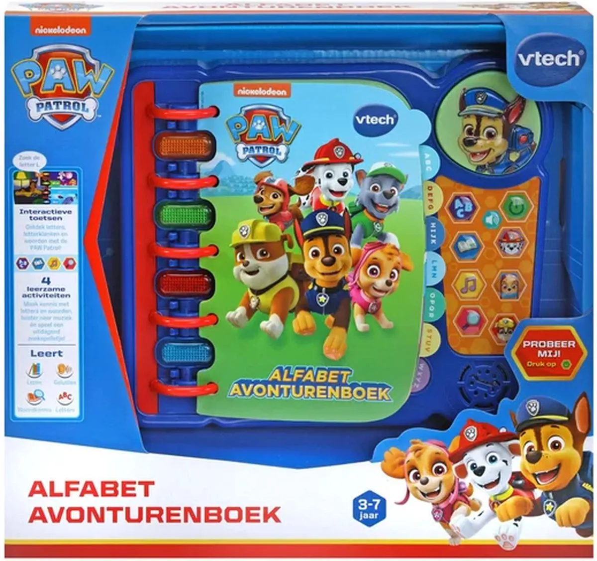 VTech PAW Patrol Alfabet Avonturenboek - Educatief Speelgoed - 3 Batterijen