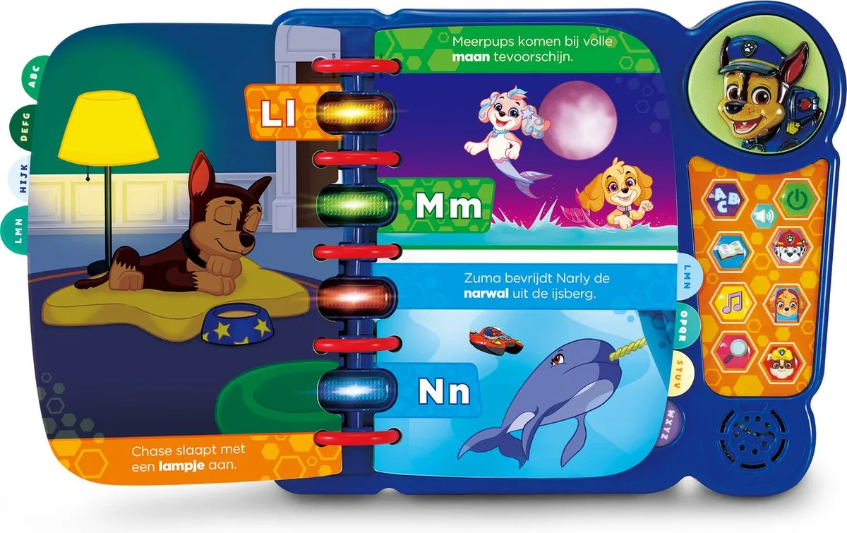 VTech PAW Patrol Alfabet Avonturenboek - Educatief Speelgoed - 3 Batterijen