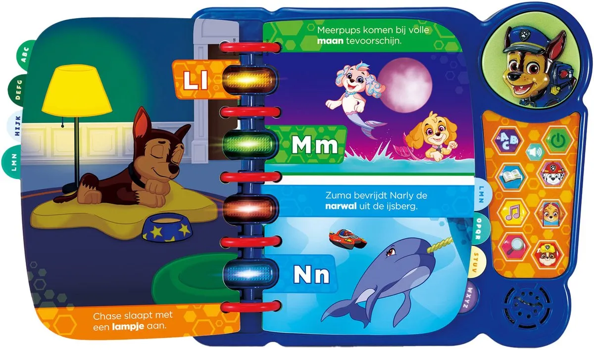 VTech PAW Patrol Alfabet Avonturenboek - Educatief Speelgoed - 3 Batterijen